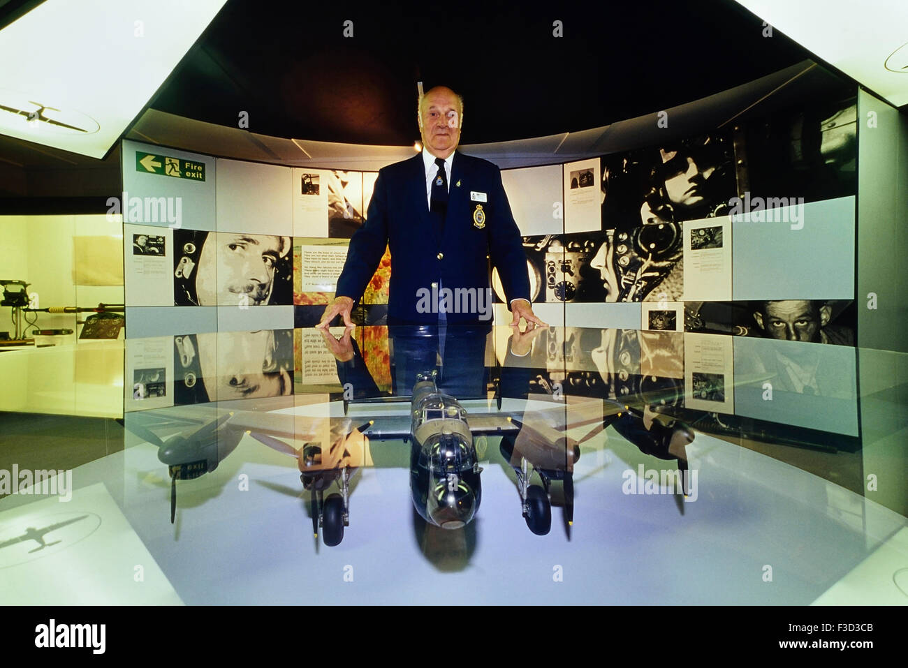 Battle of Britain Memorial Flight Center in Coningsby. Lincolnshire. England. UK Stockfoto