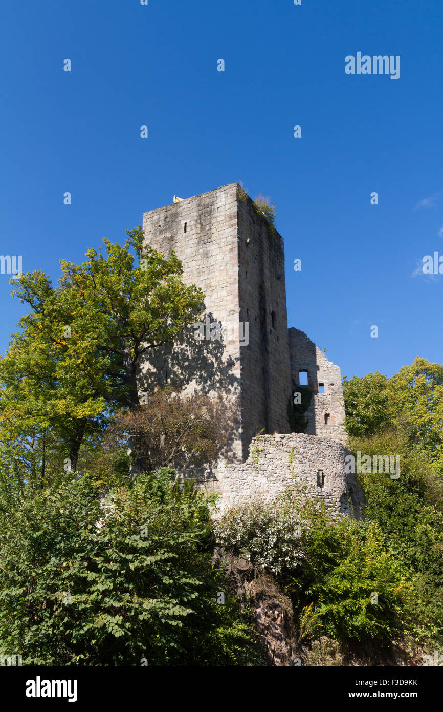 Burgruine Neuwindeck in Bühl, Baden-Württemberg, Deutschland Stockfoto