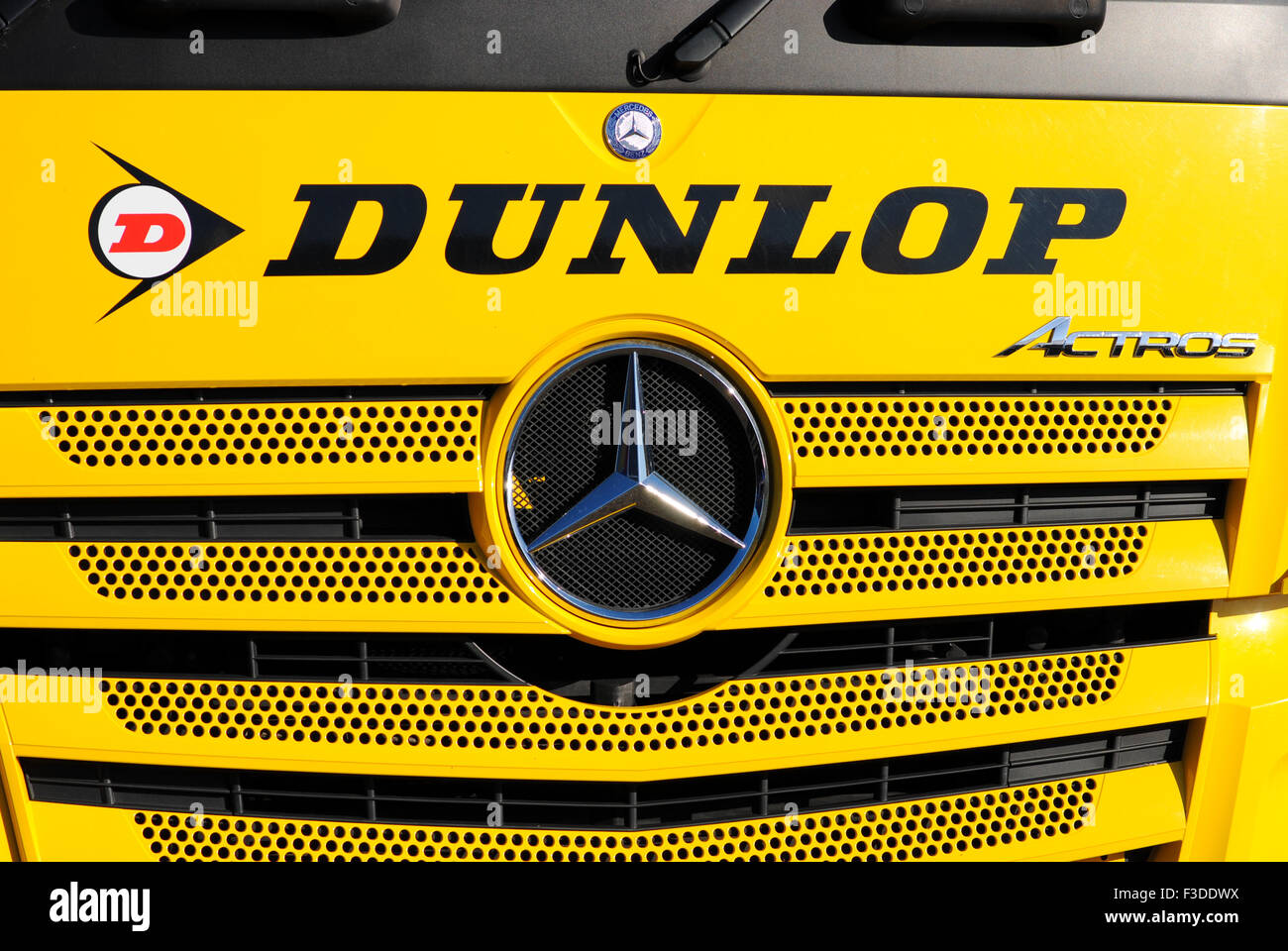 Dunlop-Logo Motorsport Stockfoto