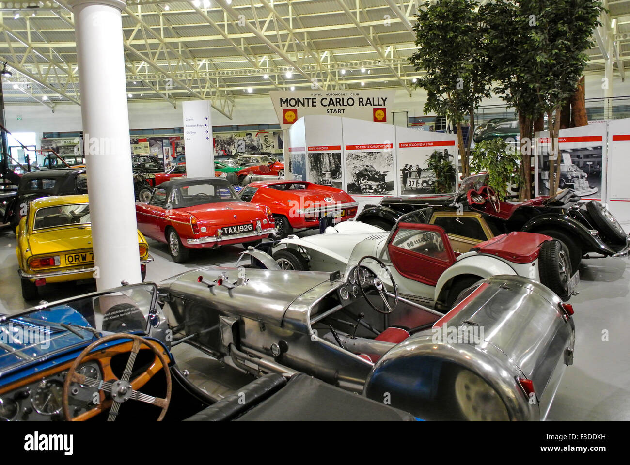 Heritage Centre Motorenmuseum Gaydon Warwickshire Stockfoto