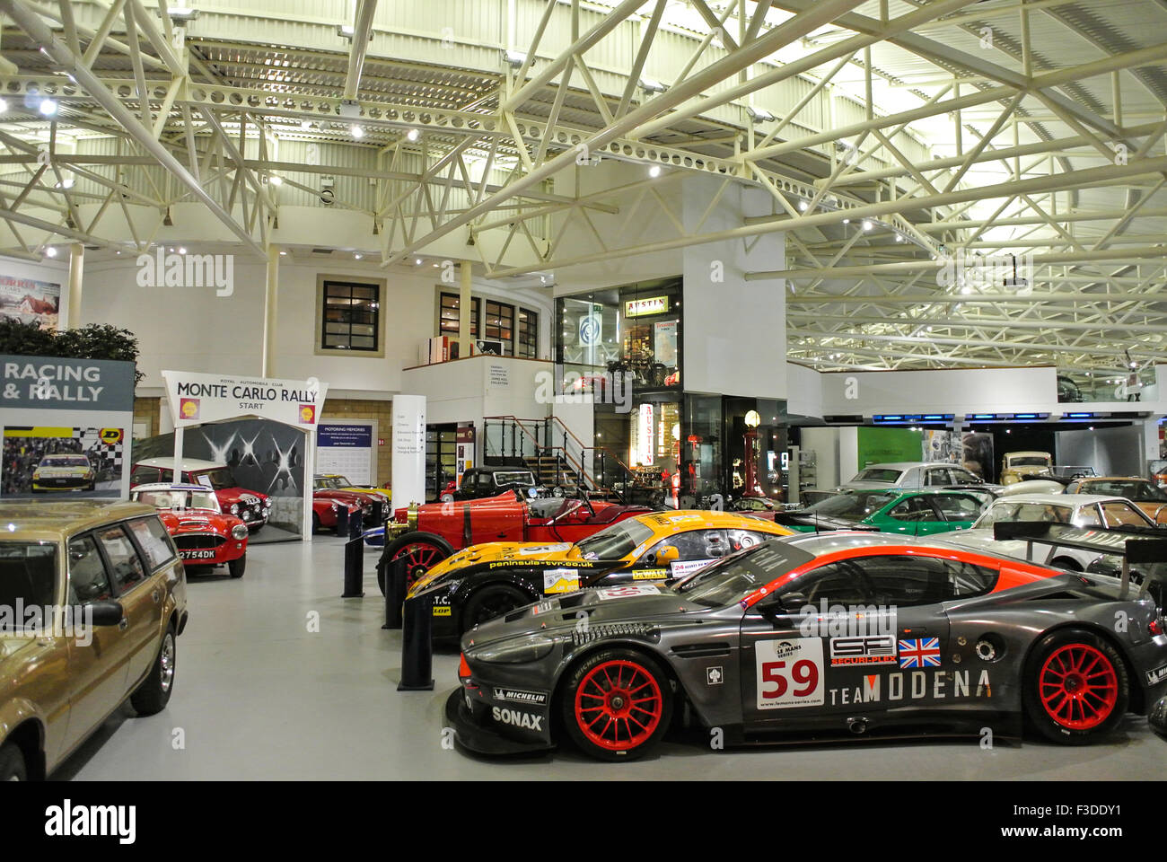 Heritage Centre Motorenmuseum Gaydon Warwickshire Stockfoto