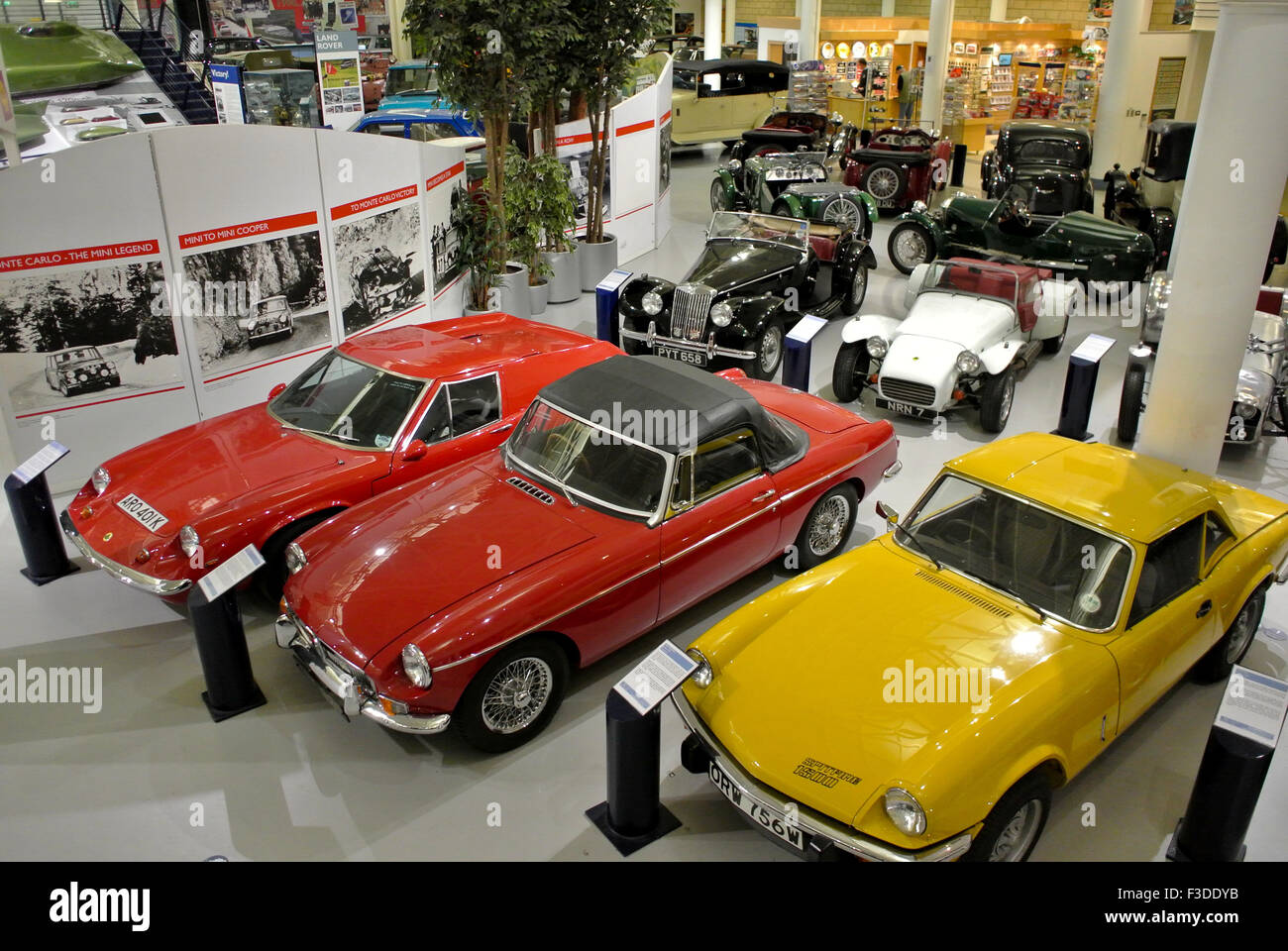 Heritage Centre Motorenmuseum Gaydon Warwickshire Stockfoto