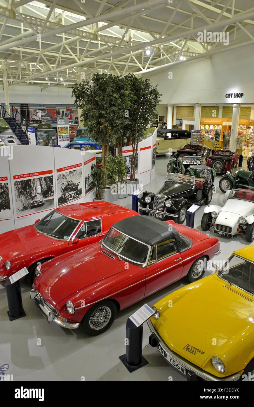 Heritage Centre Motorenmuseum Gaydon Warwickshire Stockfoto