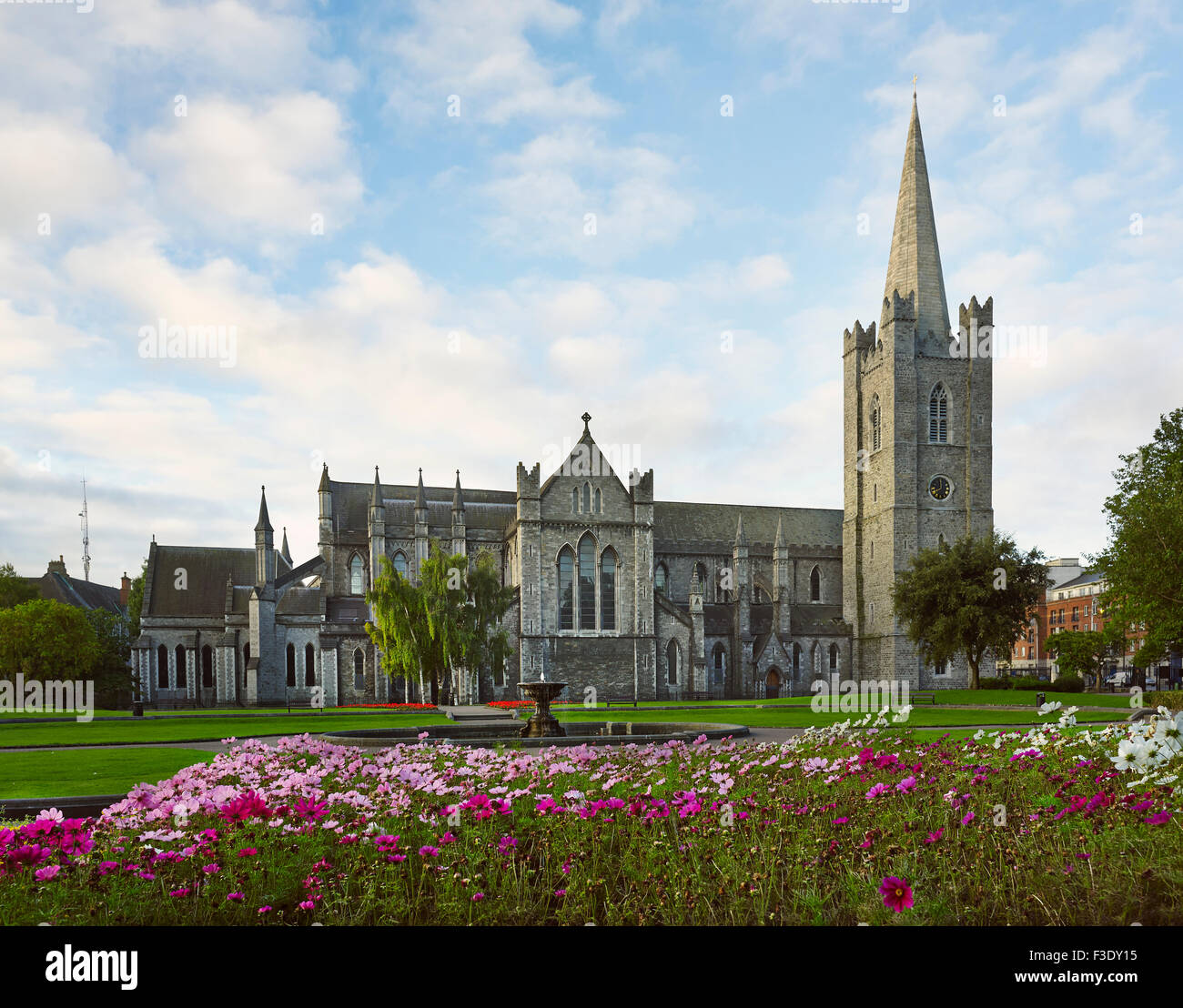 St. Patricks Cathedral Dublin Nord Stockfoto