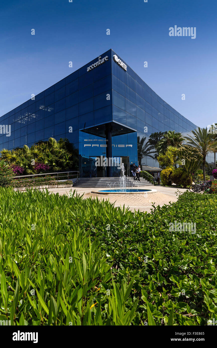 Bürogebäude Technologie Park Malaga Andalusien Spanien Stockfoto