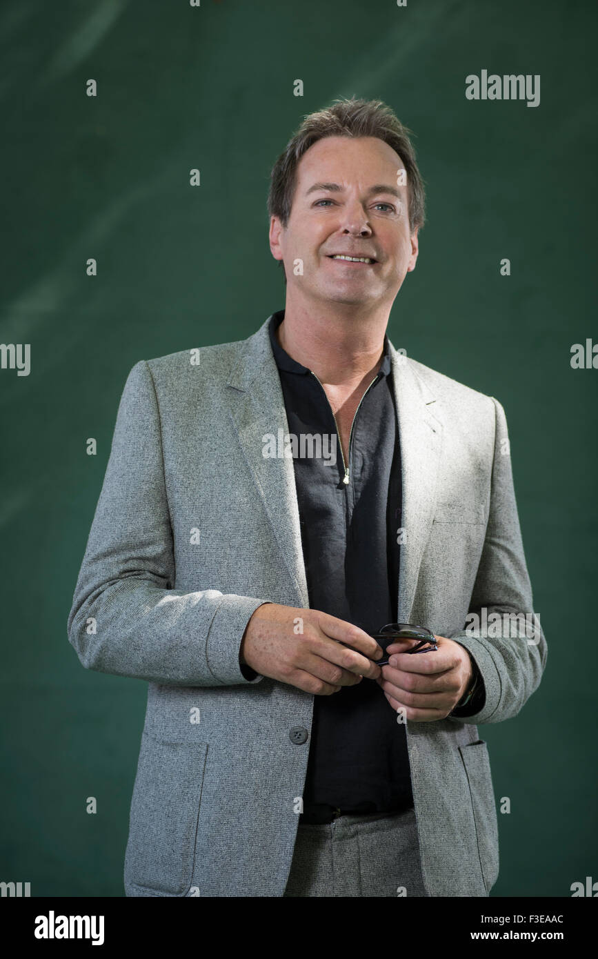 Englischer Komiker und Schriftsteller Julian Clary. Stockfoto