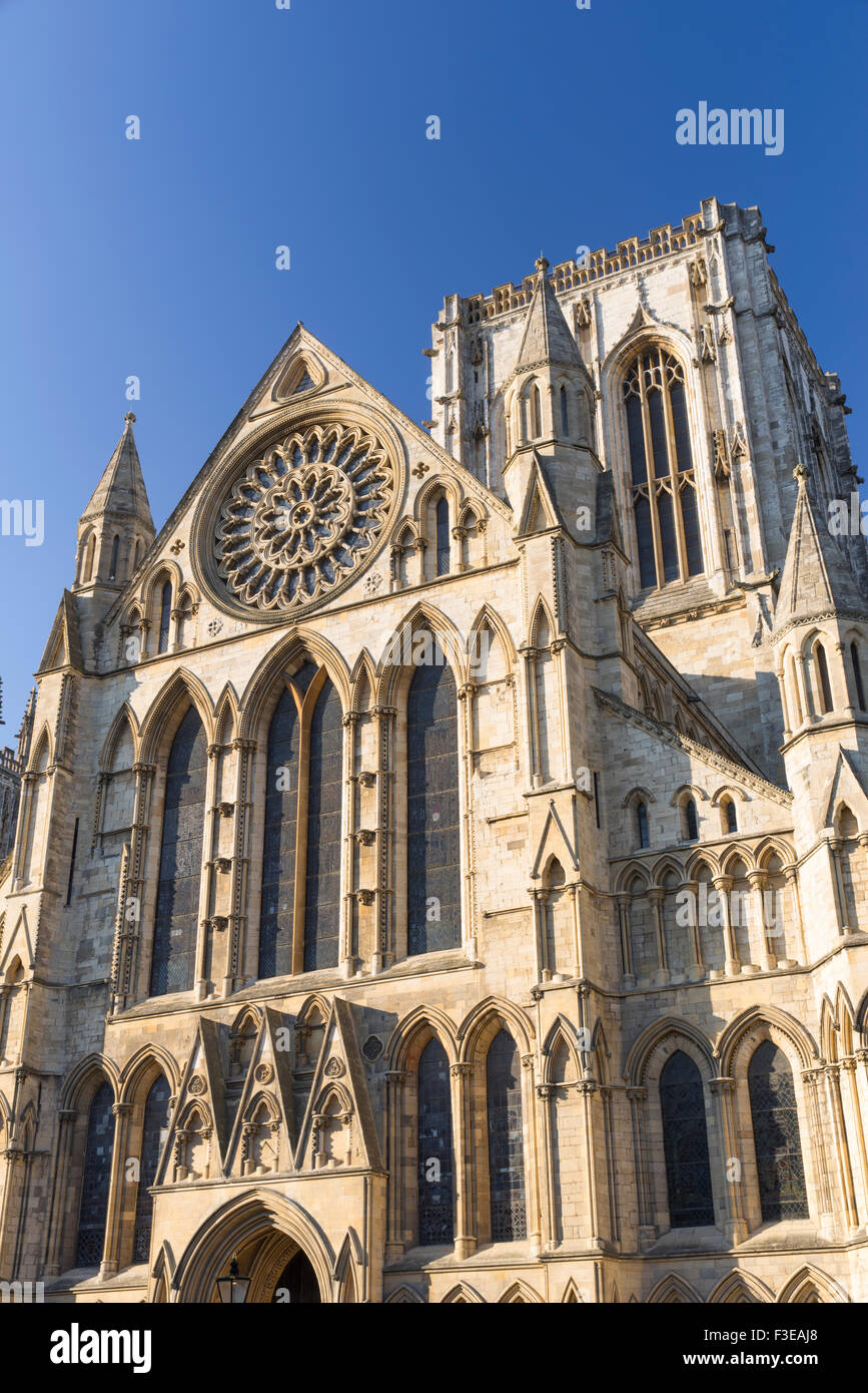 York Minster, North Yorkshire, England, Oktober 2015 Stockfoto