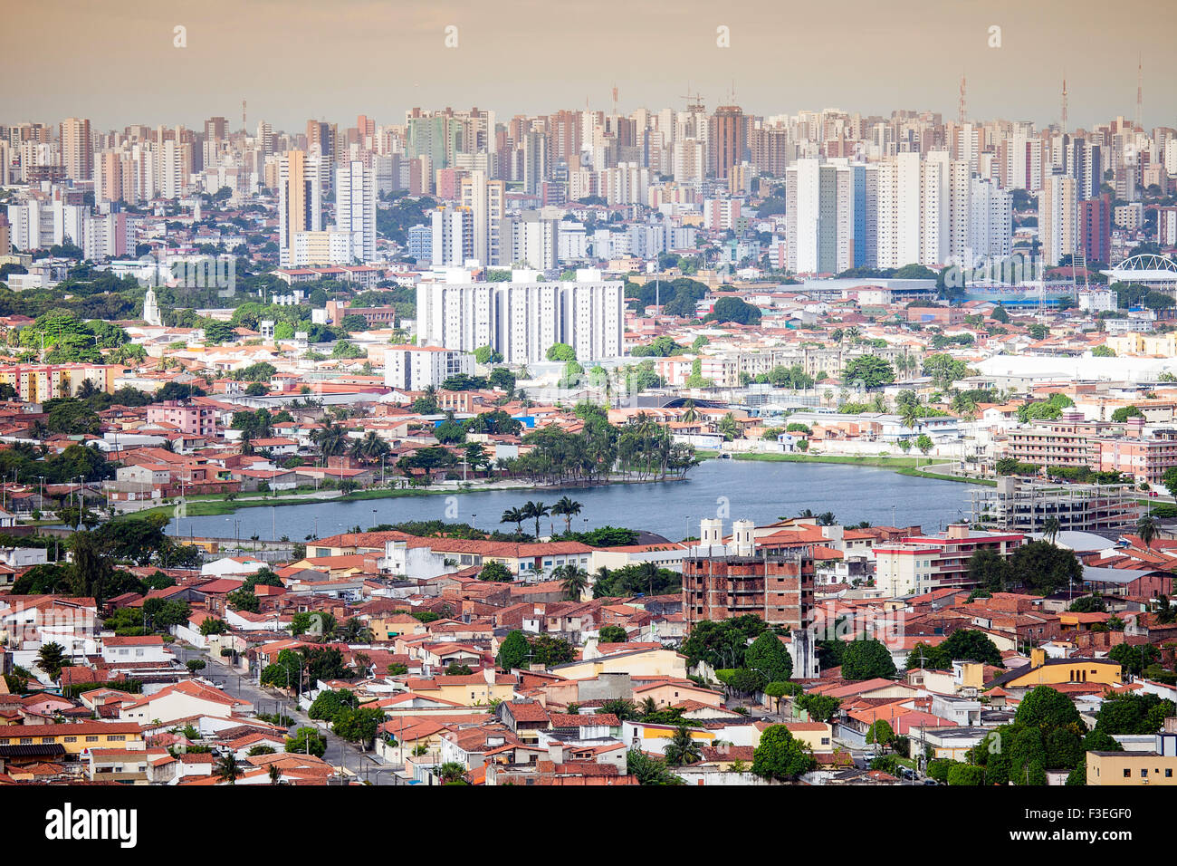 Fortaleza-Stadt im Nordosten Brasiliens Stockfoto