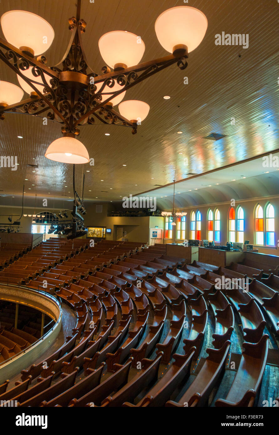 Ryman Auditorium Nashville Tennessee Stockfoto