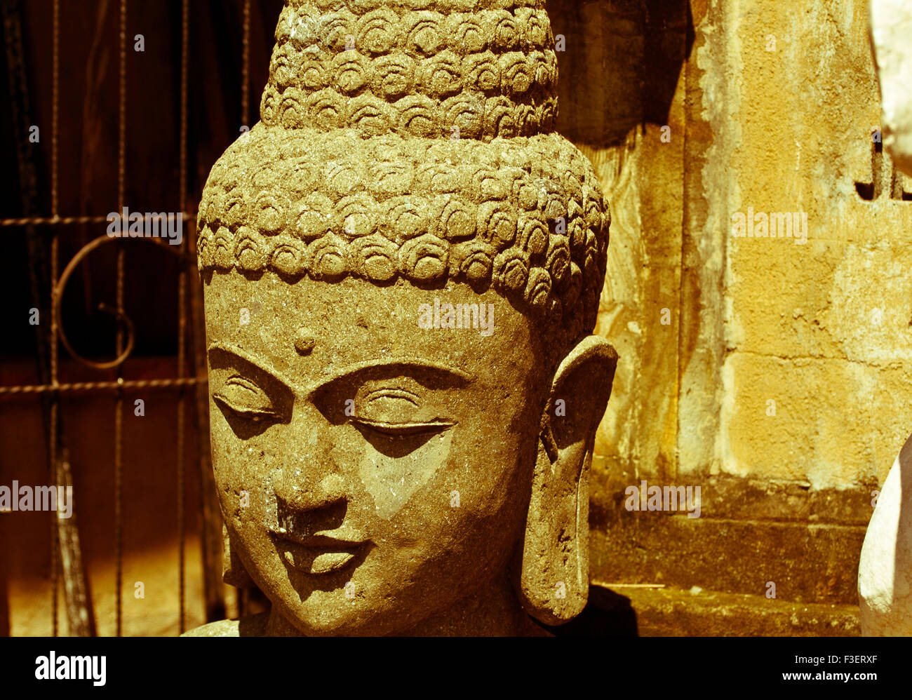 Balinesische Tempel - Gott statue Stockfoto