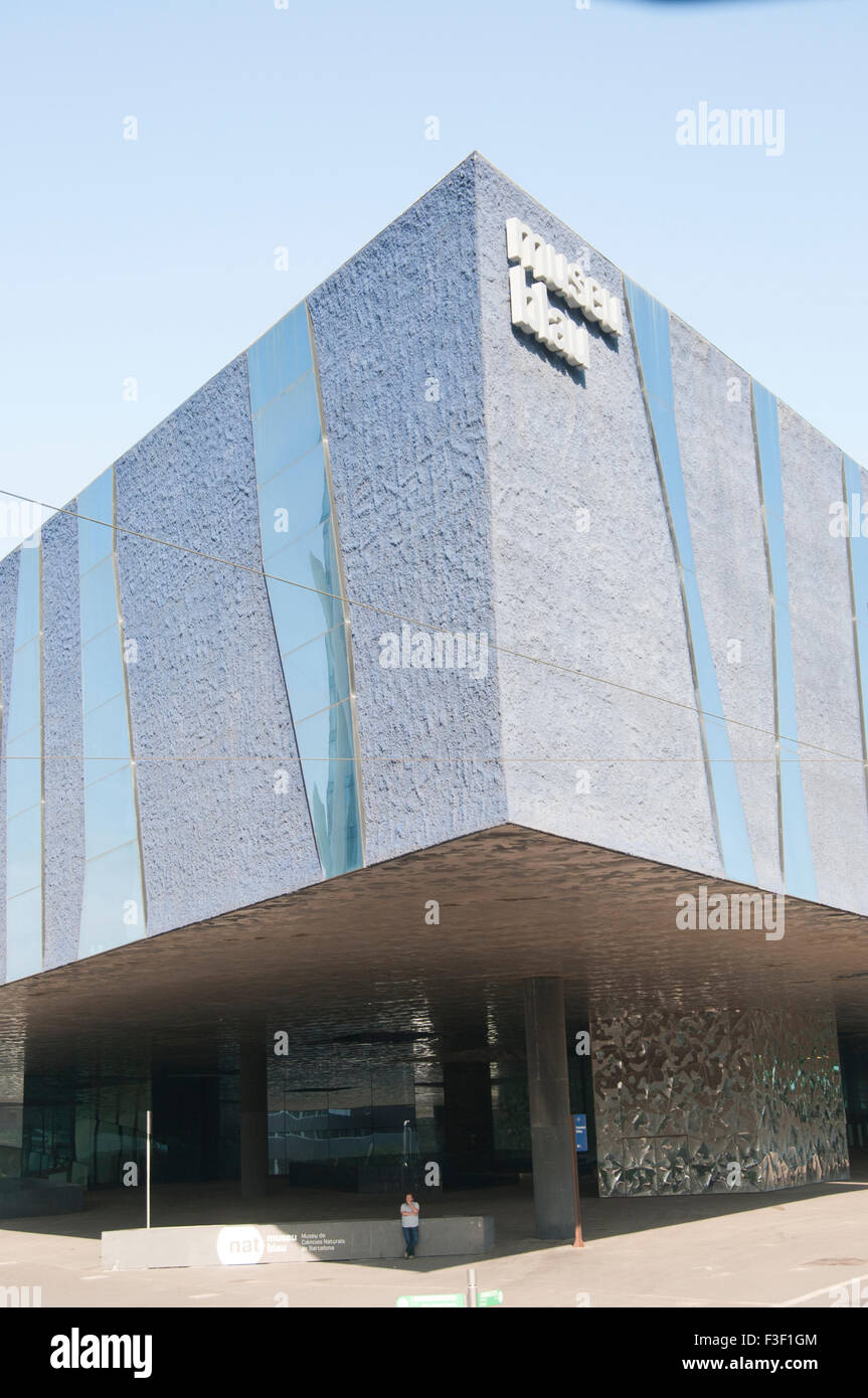 Museu Blau, El-Forum Barcelona Stockfoto