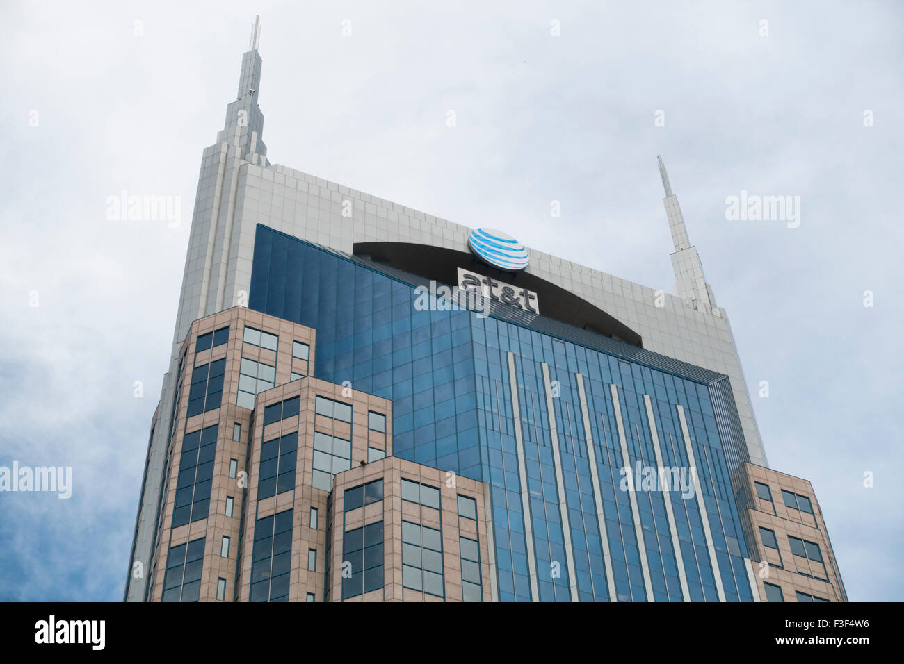 Gebäude in Nashville Tennessee Batman Stockfoto