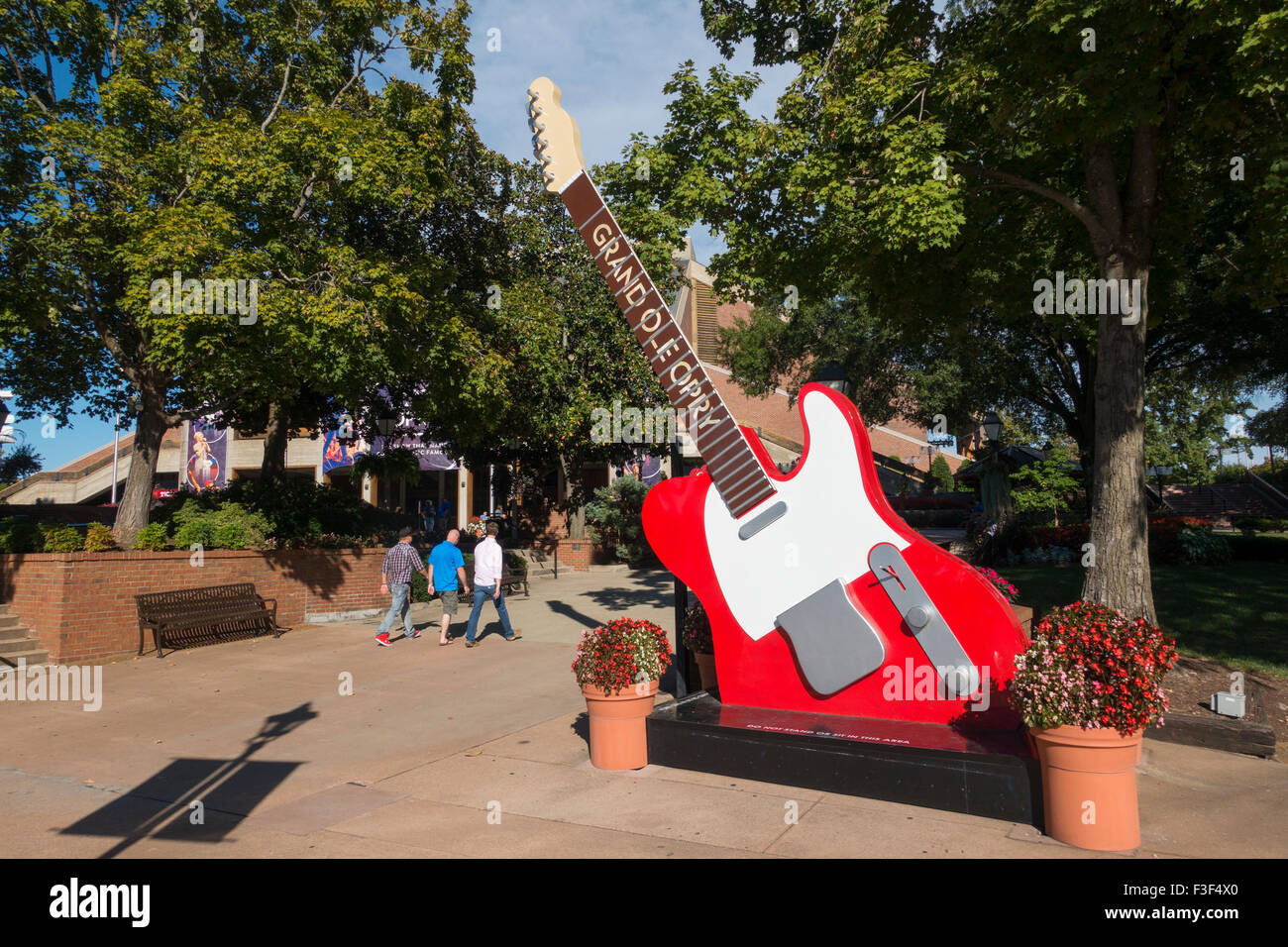 Grand Ole Opry Eingang Nashville Tennessee TN Stockfoto