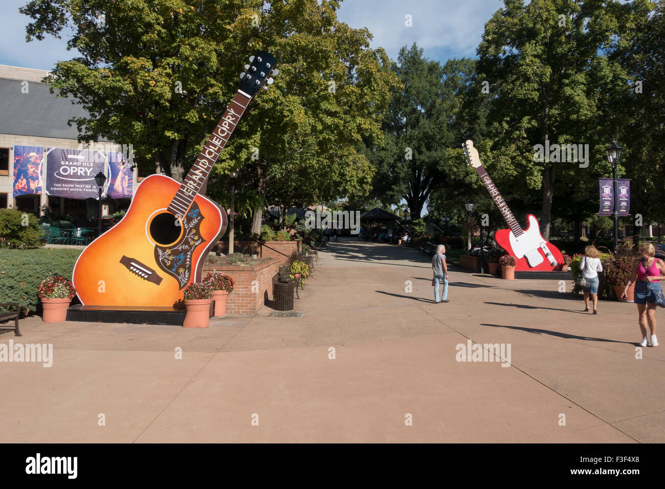 Grand Ole Opry Eingang Nashville Tennessee TN Stockfoto