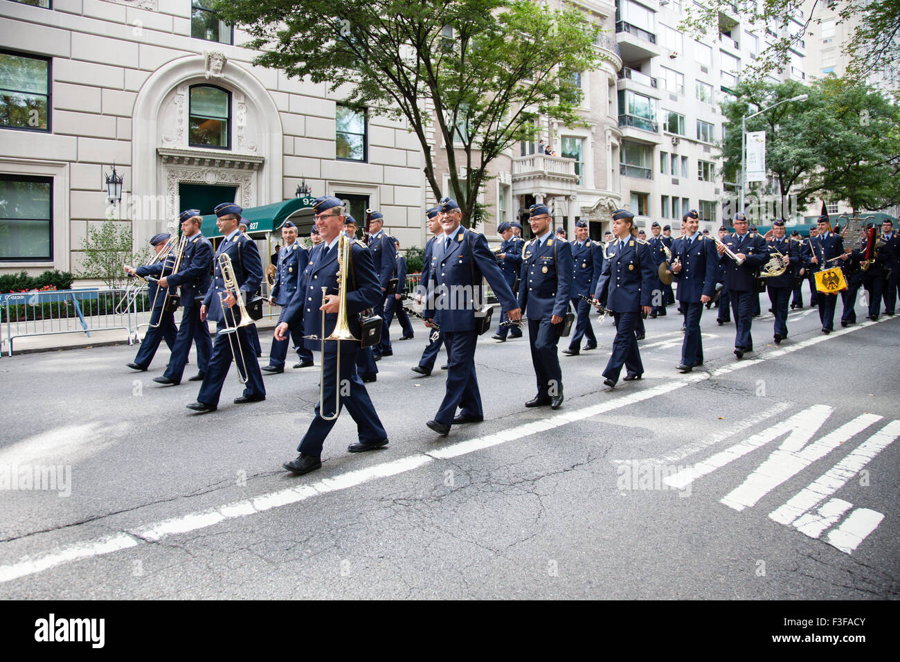 2014 deutschen American Steuben Parade auf der Fifth Avenue in New York City Stockfoto
