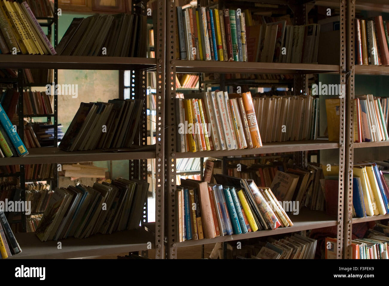 Indiens älteste Bibliothek Kashi Nagri Pracharini Sabha; Varanasi; Uttar Pradesh; Indien Stockfoto
