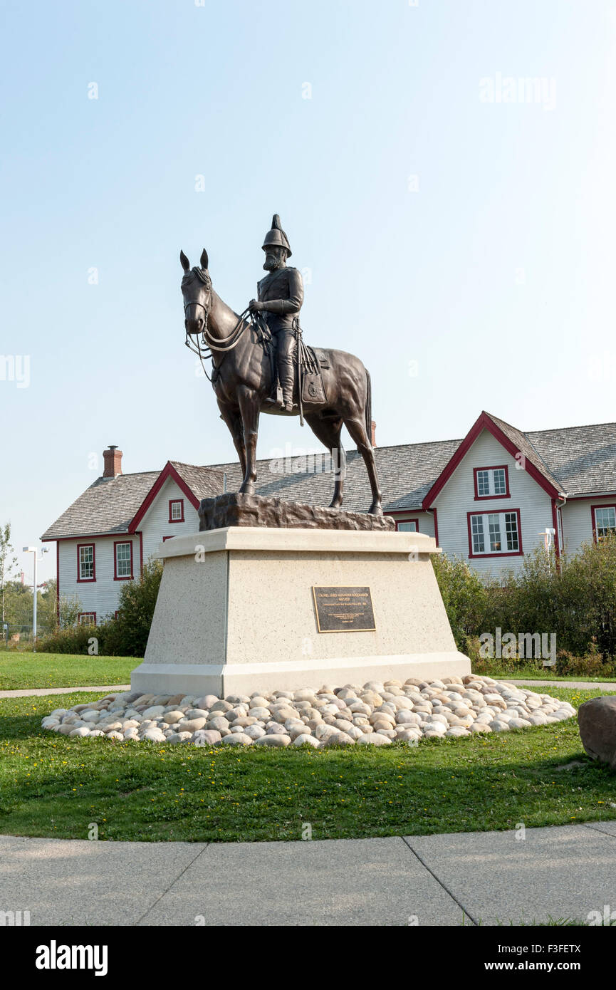 Statue von Oberst MacLeod Stockfoto