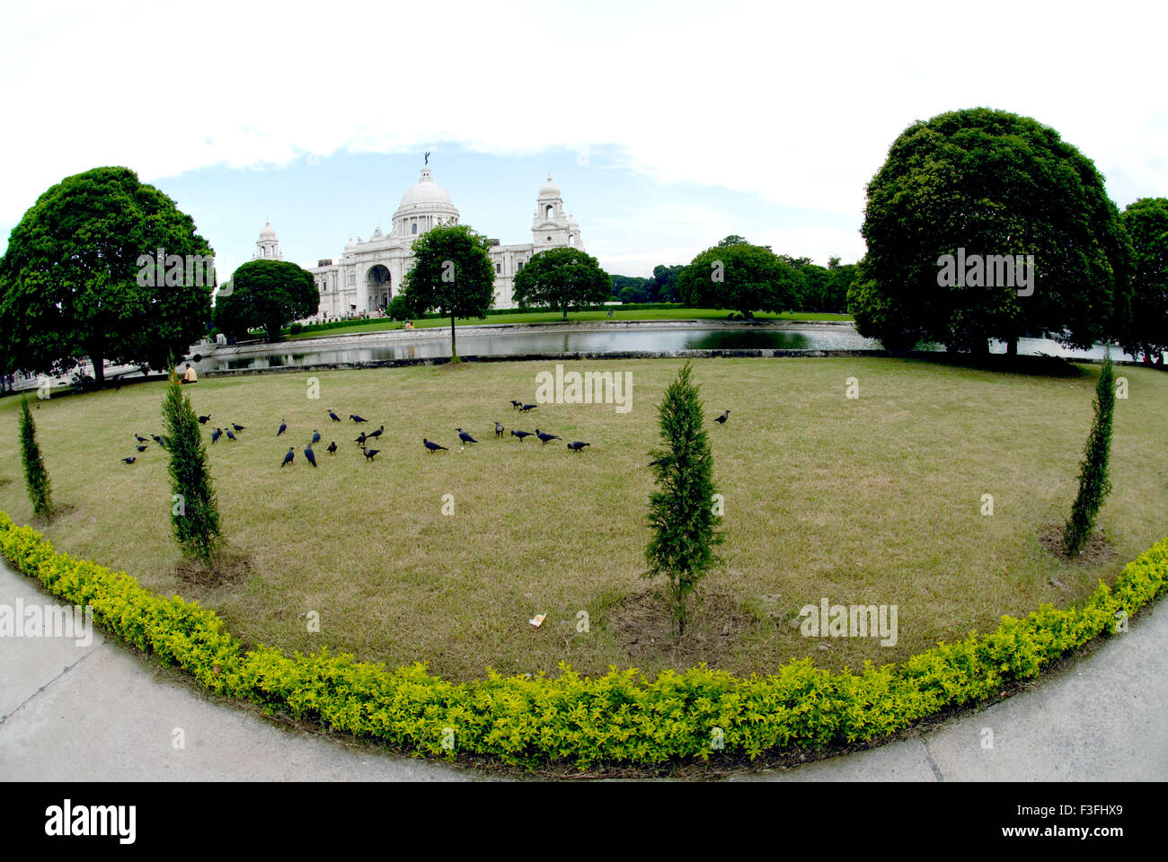 Victoria Denkmal bauen (1921); Calcutta; Westbengalen; Indien Stockfoto