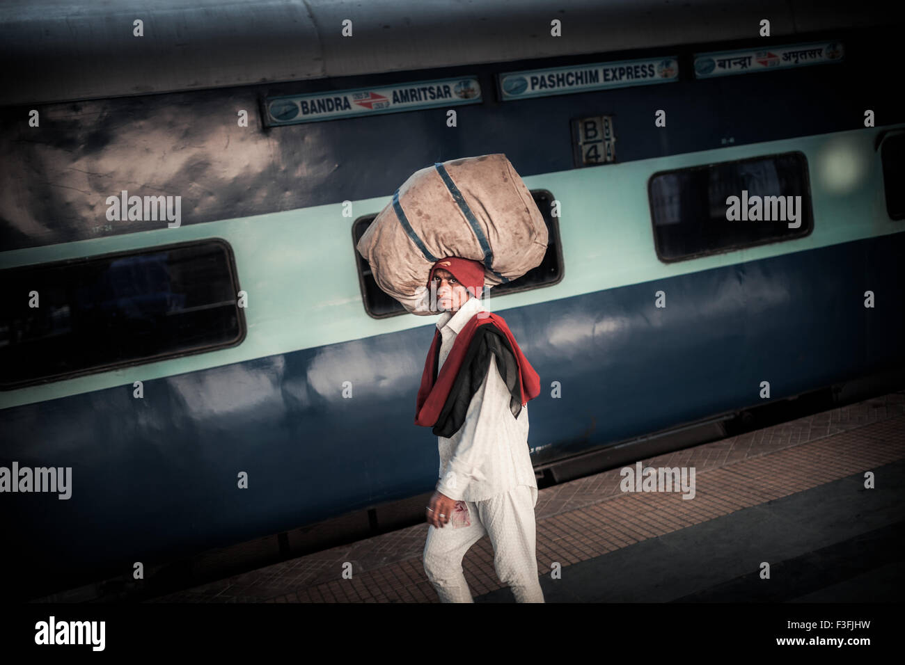 Bahnhof von Mumbai Stockfoto