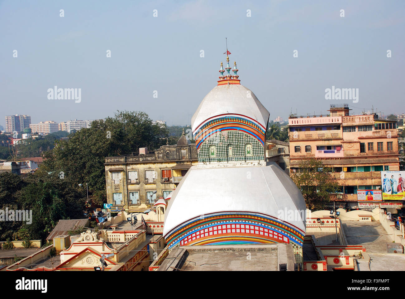 Kali Tempel; Kalighat; Calcutta; Westbengalen; Indien Stockfoto