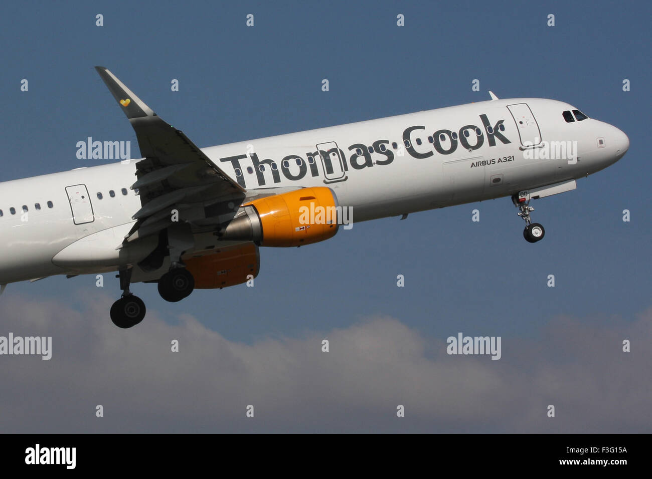 Thomas Cook ausziehen Airbus a321 Stockfoto