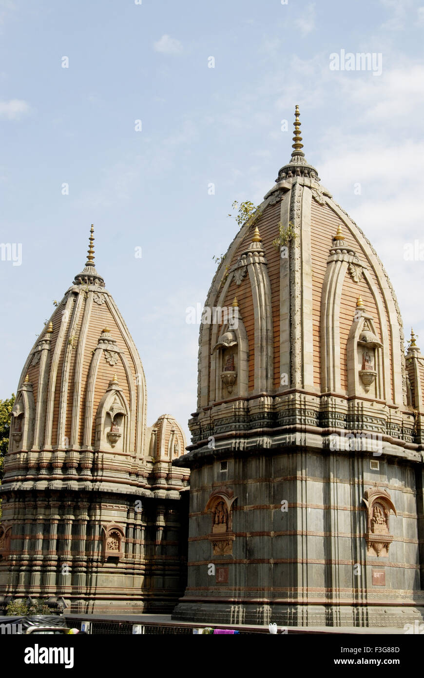 Chattries sind die Gräber Gedenken der Toten Holkar Herrscher in der Nähe von Rajwada in Indore; Madhya Pradesh; Indien Stockfoto