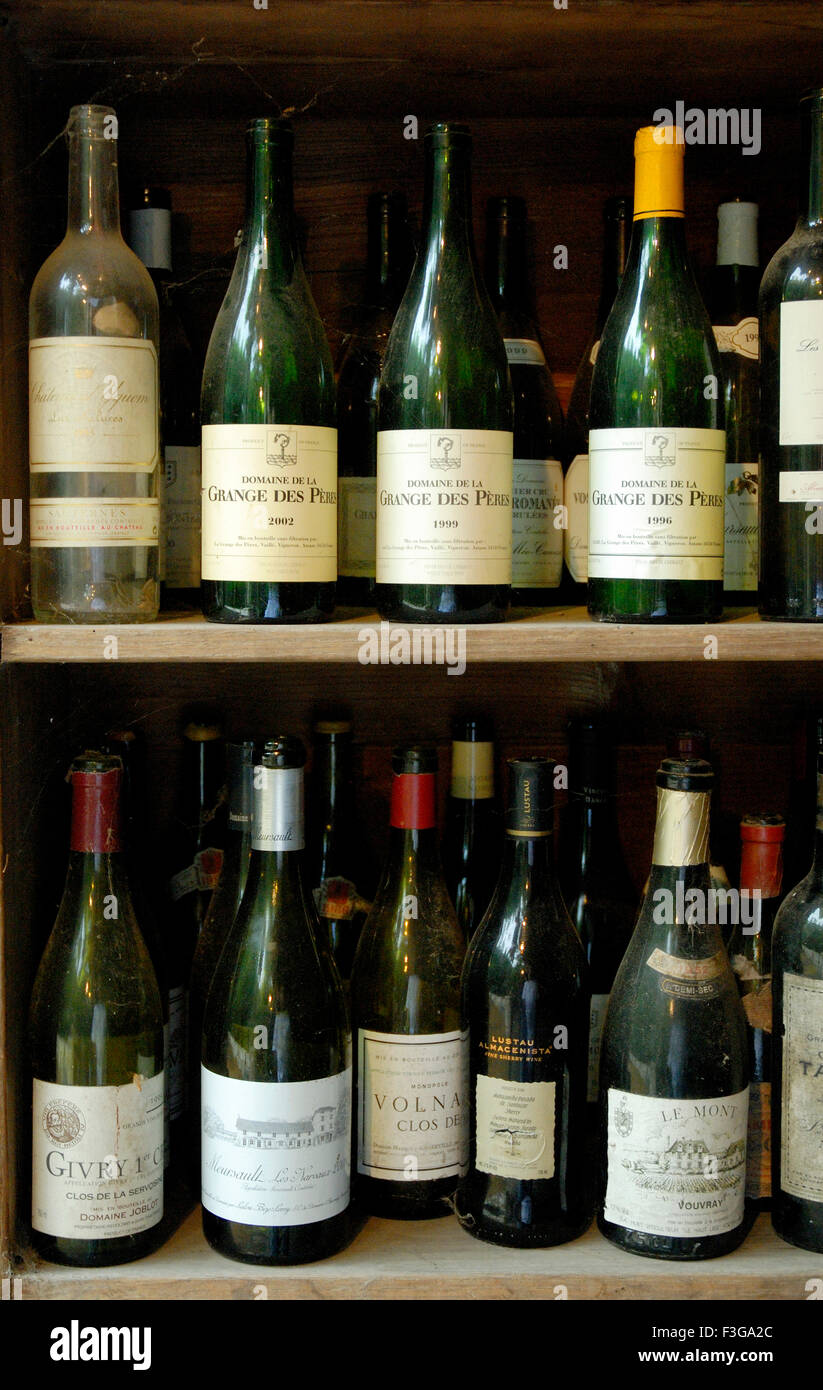 Wein ; Saint Gabriel ; Givry ; Languedoc Roussillon ; Languedoc ; Frankreich; Französisch; Europa; Europäisch Stockfoto