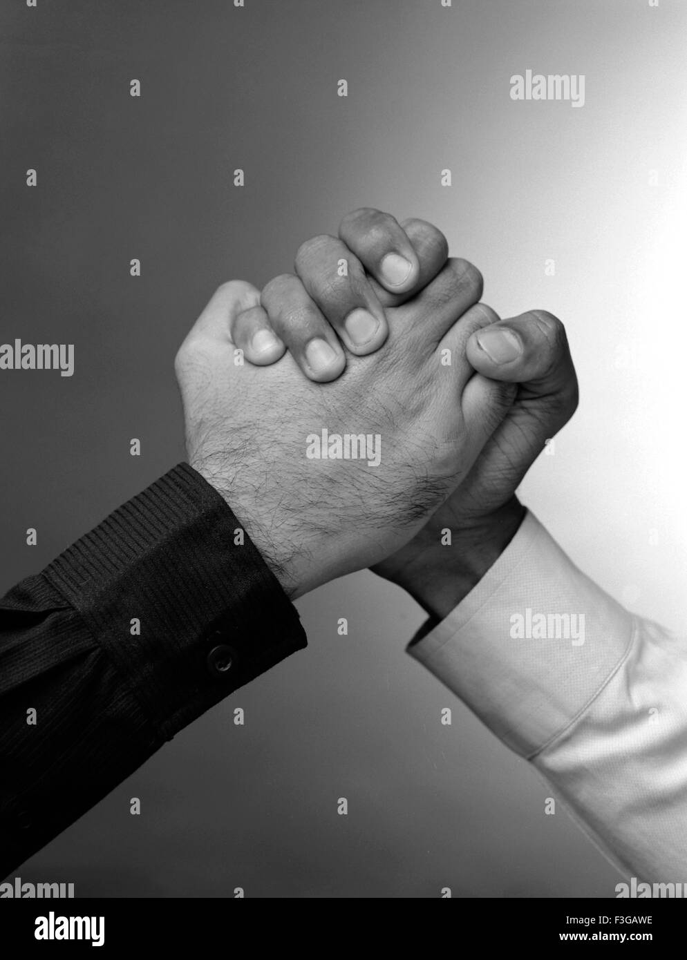 Handshake Stockfoto