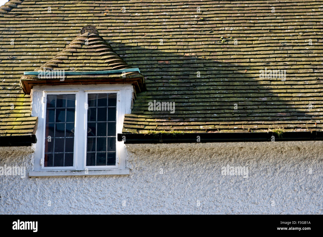 Dachziegel-Gebäude; London; England; Vereinigtes Königreich; Vereinigtes Königreich Stockfoto