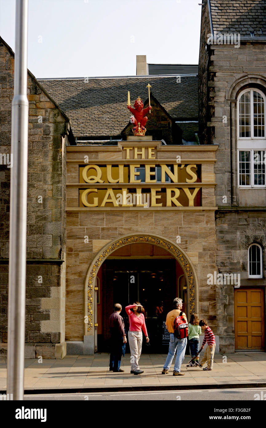 Die Queens Gallery; Schottland; Großbritannien-Vereinigtes Königreich-England Stockfoto