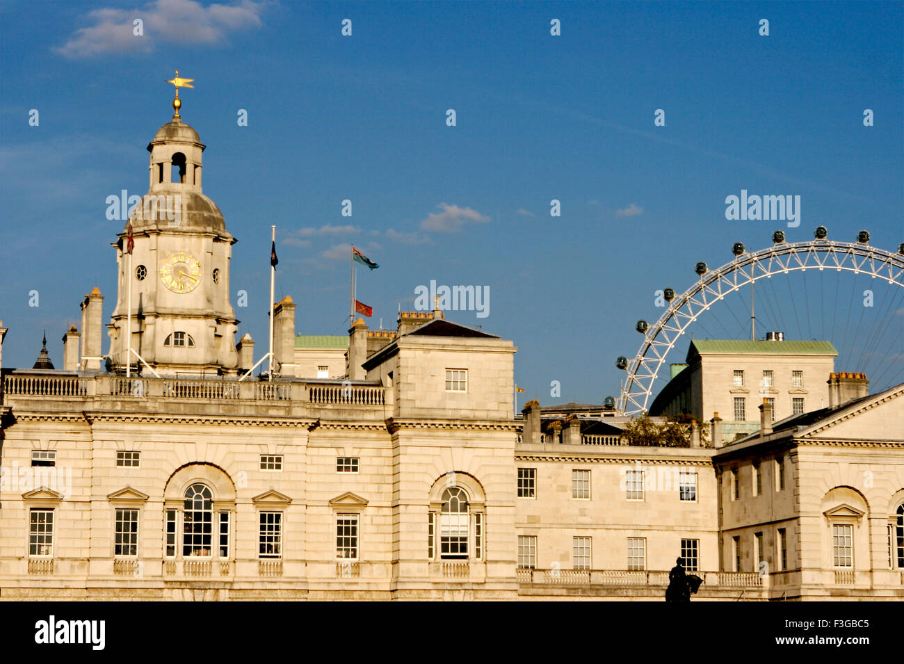 London Eye ; Millennium Wheel ; London ; England ; Vereinigtes Königreich ; VEREINIGTES KÖNIGREICH Stockfoto