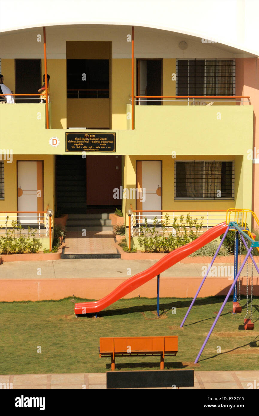 Sanatorium Kinderpark vorne am Deolalai; Nasik; Maharashtra; Indien Stockfoto