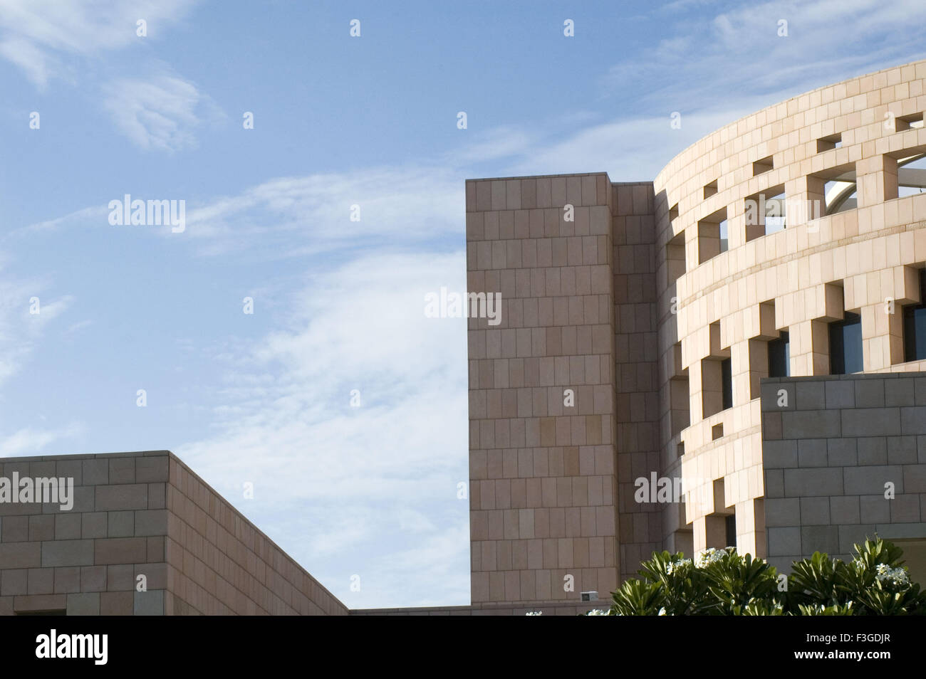 Modernes Gebäude; Indien; Asien Stockfoto