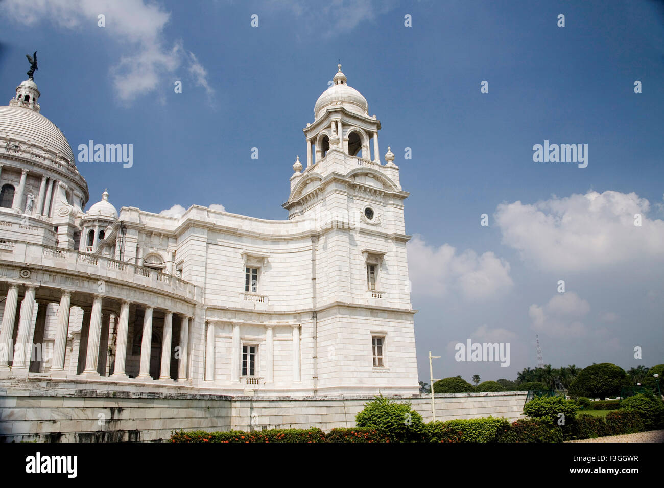 Victoria Memorial Building (1921); Calcutta; Westbengalen; Indien Stockfoto