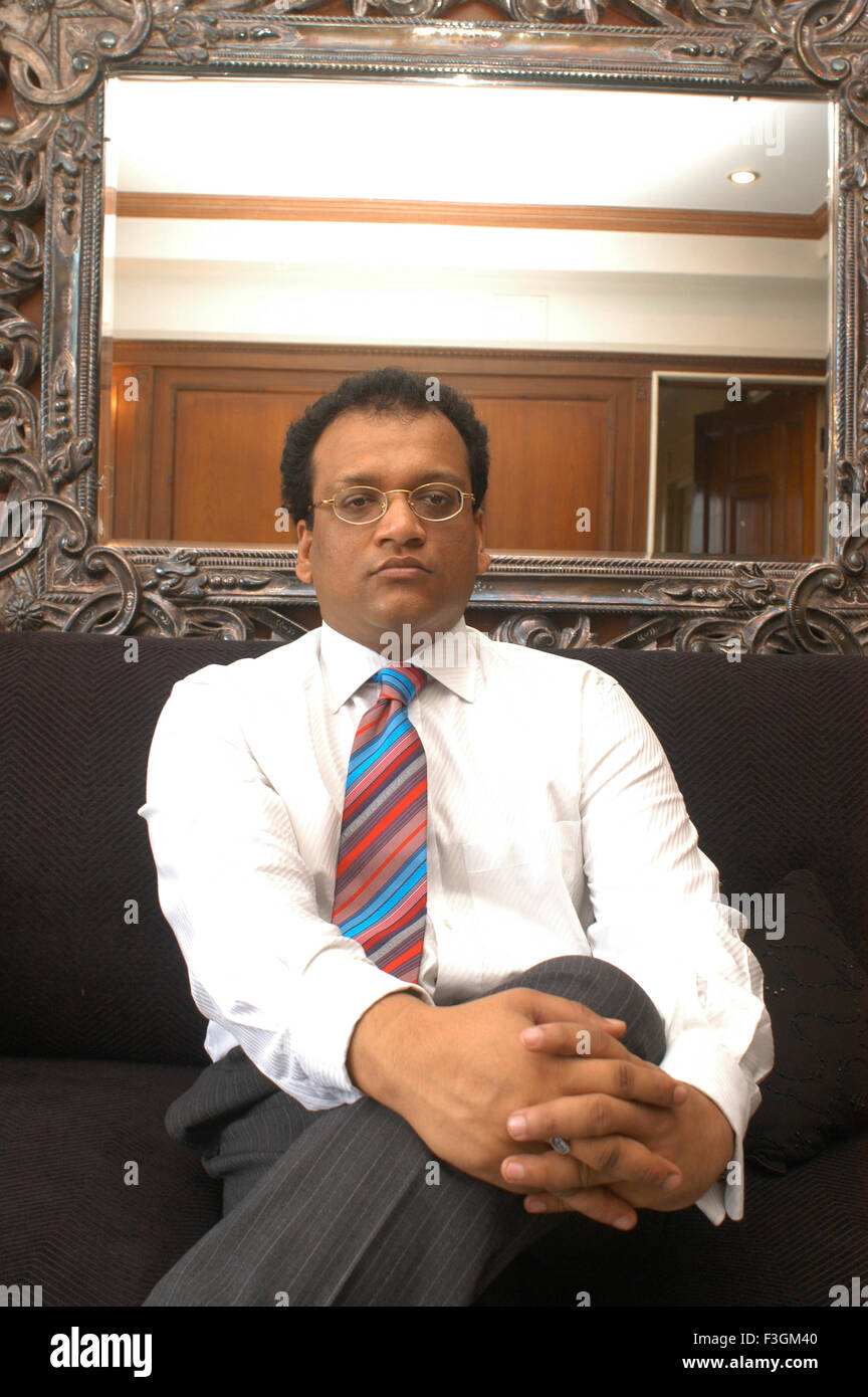 Aditya Vardhan Agarwal, Director, Emami Group of Companies, Indien Stockfoto