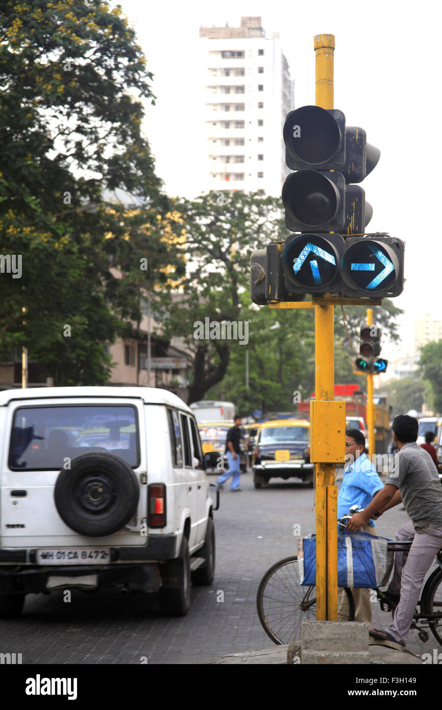 Straße Szene; DR. Dadasaheb Bhadkamkar Straße; Grant Straße; Bombay jetzt Mumbai; Maharashtra; Indien Stockfoto