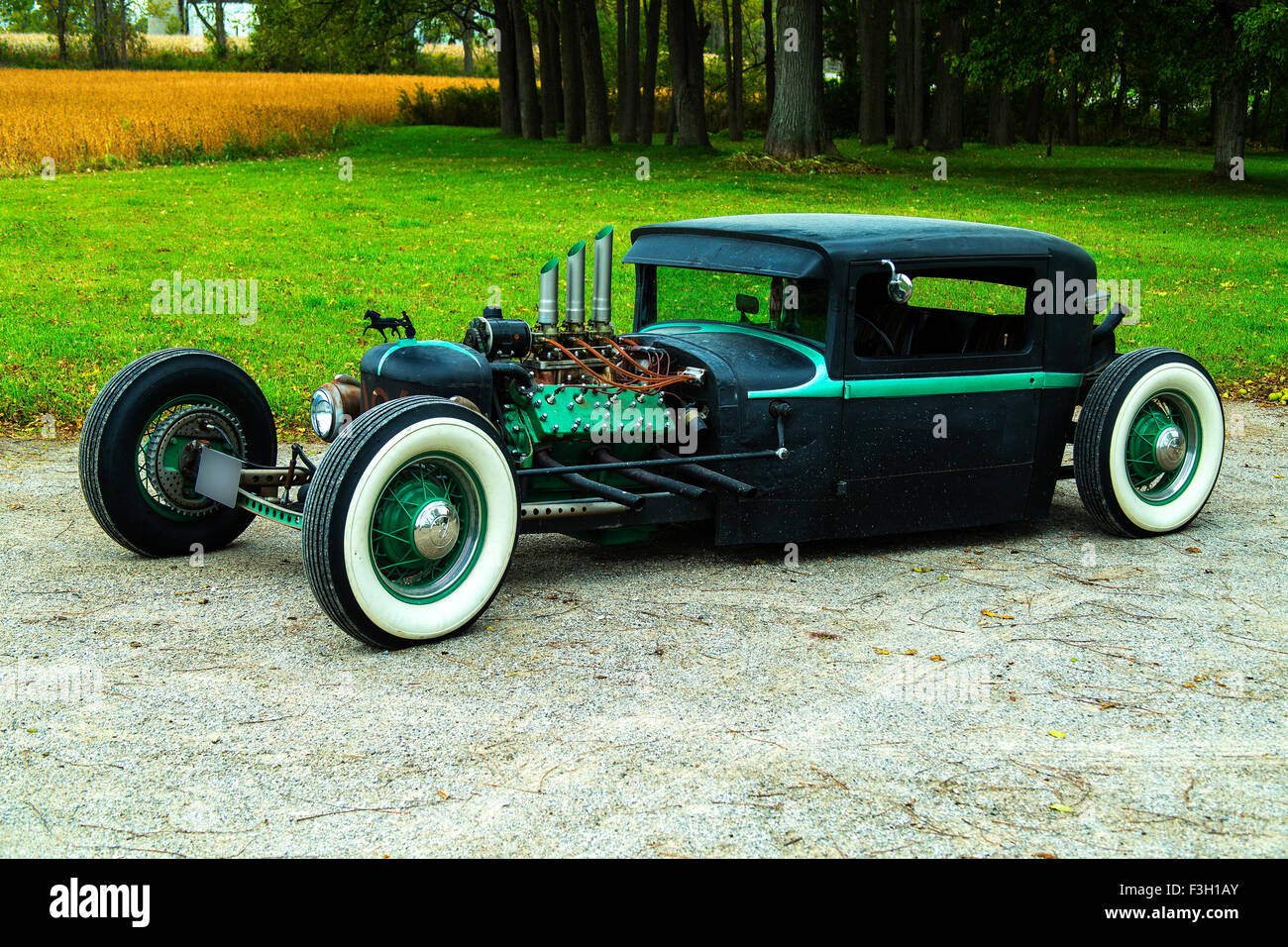 1928-Hudson Rat Rod Stockfoto