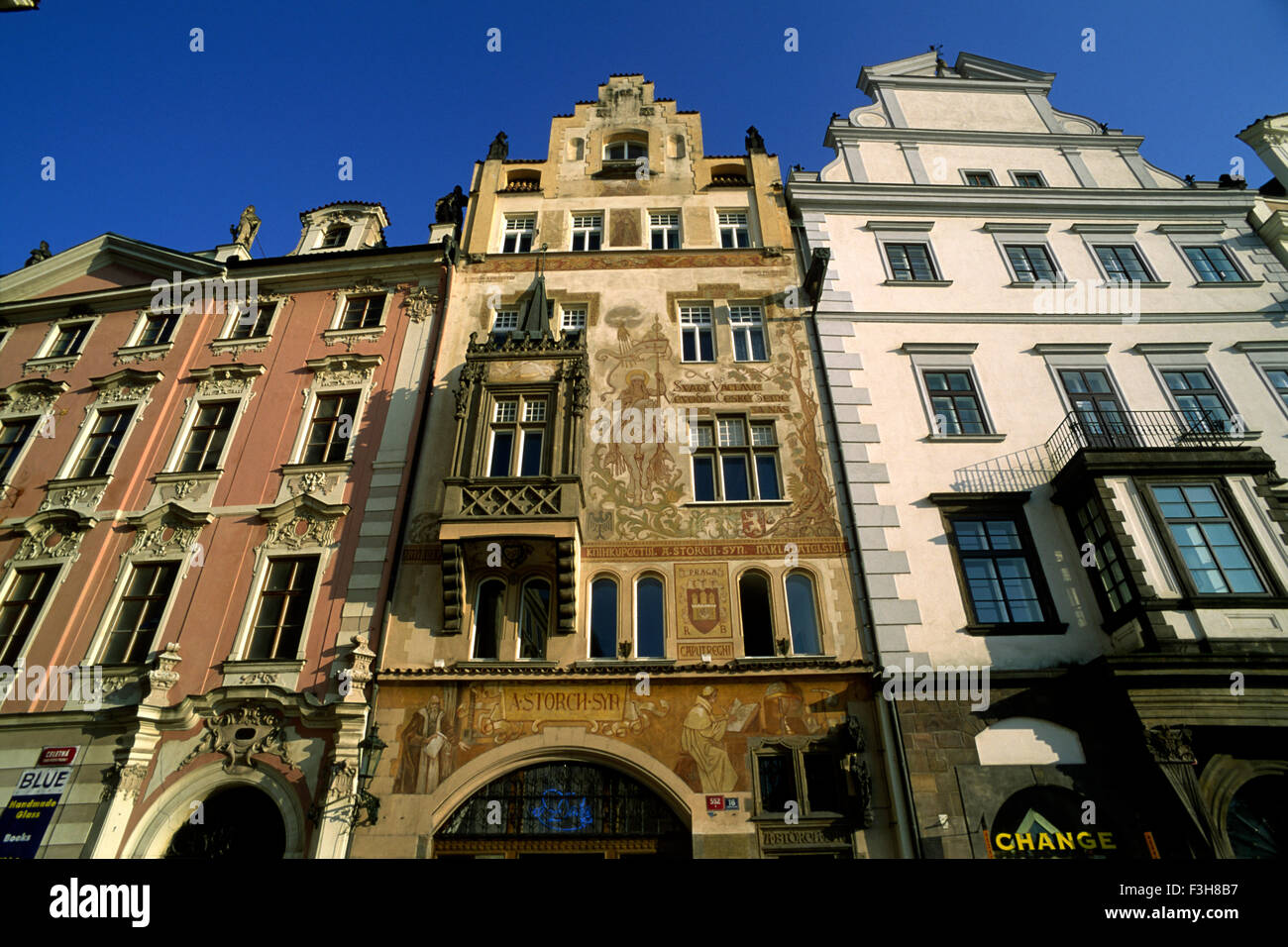 Tschechische Republik, Prag, Staromestske Namesti, Altstädter Platz Stockfoto