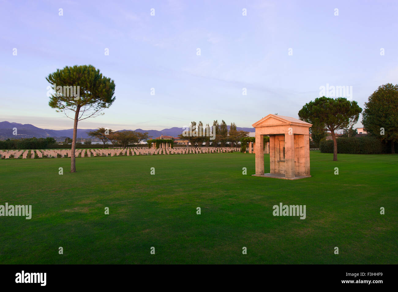 Englischen Friedhof Stockfoto