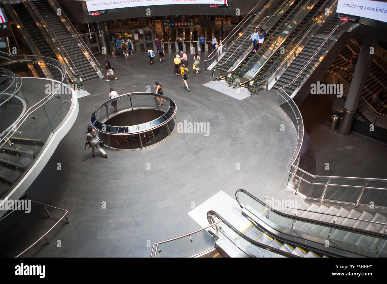U-Bahn Station Interieur, New York, USA Stockfoto
