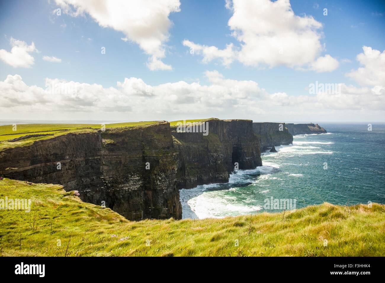 Cliffs of Moher, Liscannor, County Clare, Irland Stockfoto