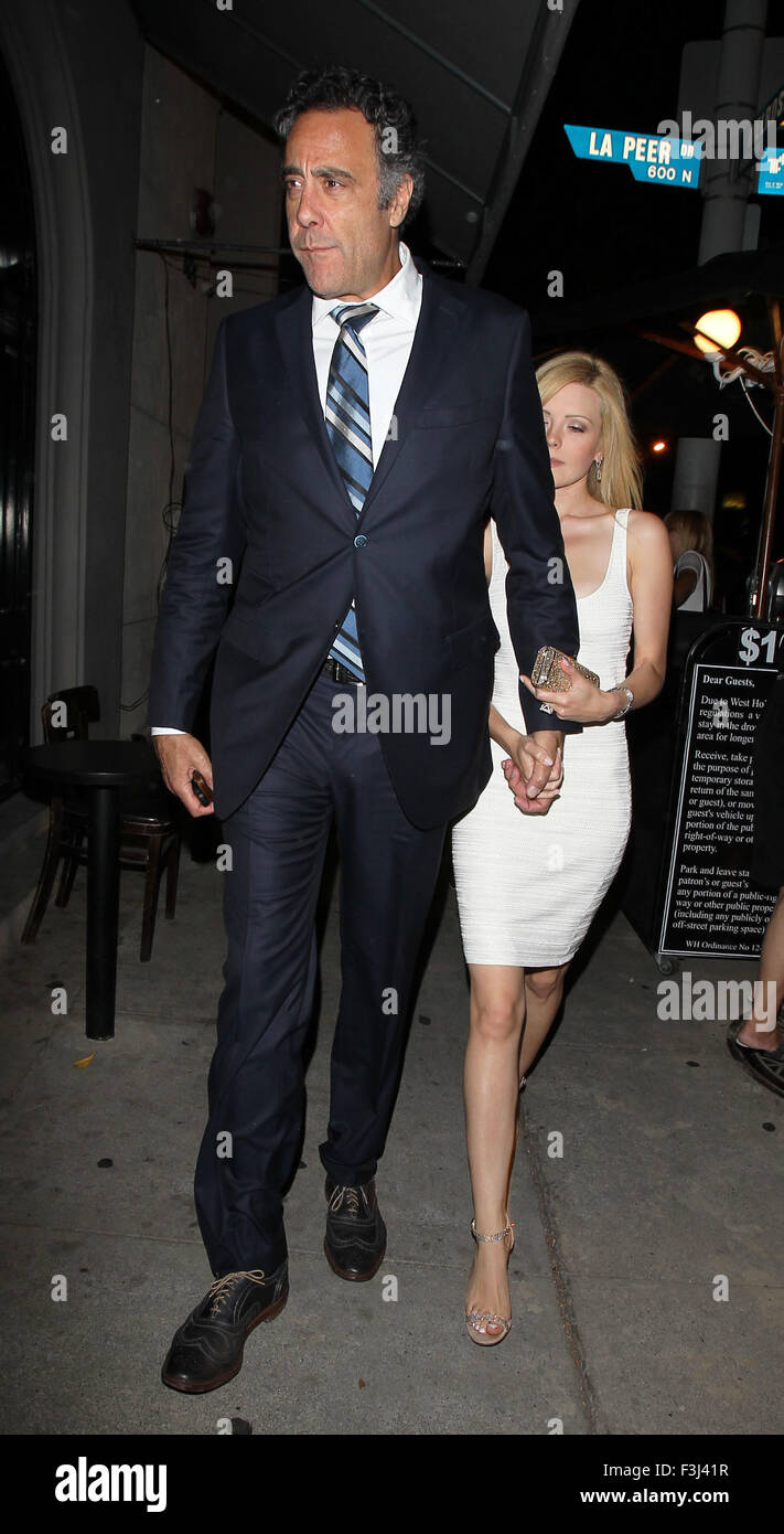 Prominenten Besuch Craigs Restaurant West Hollywood mit: Brad Garrett Where: Los Angeles, California, Vereinigte Staaten von Amerika bei: 6. August 2015 Stockfoto
