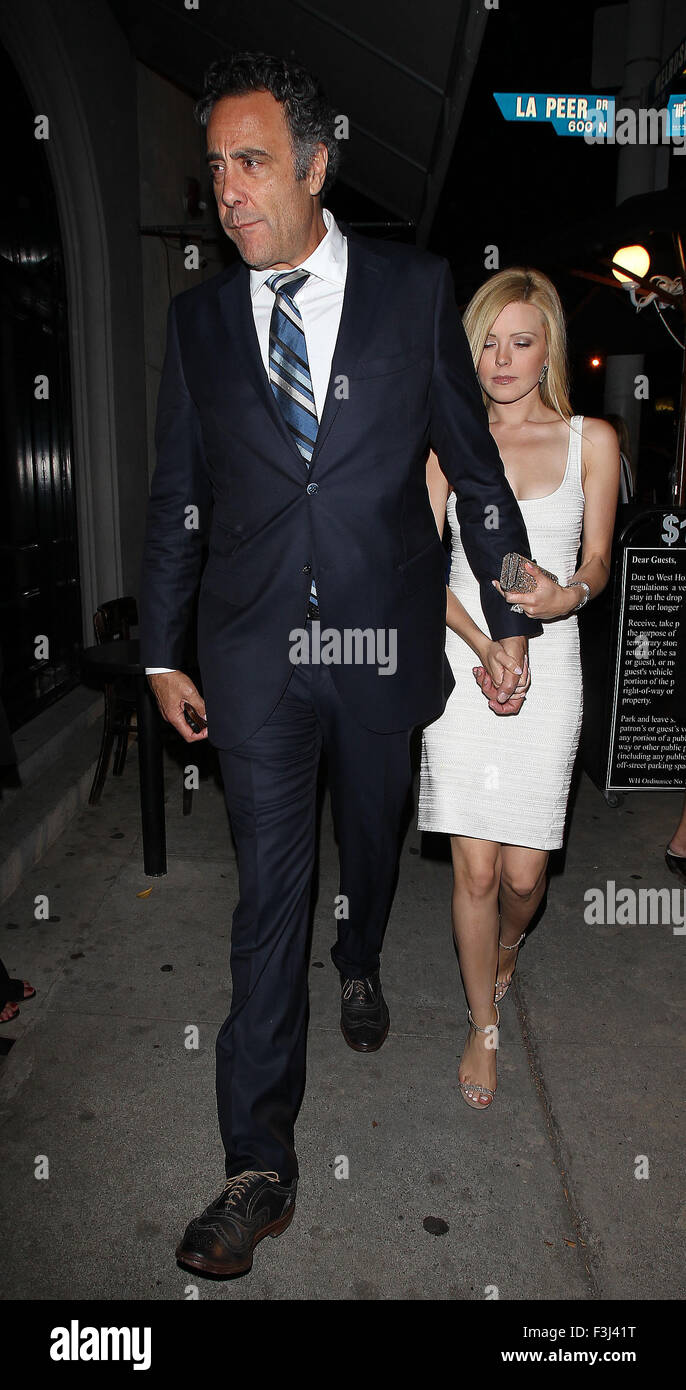 Prominenten Besuch Craigs Restaurant West Hollywood mit: Brad Garrett Where: Los Angeles, California, Vereinigte Staaten von Amerika bei: 6. August 2015 Stockfoto