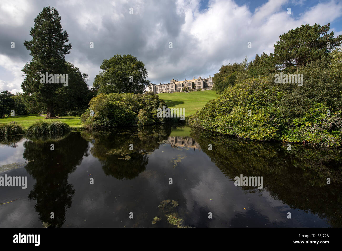 Bovey Castle Hotel Dartmoor, England, Großbritannien, Vereinigtes Königreich, Europa Stockfoto