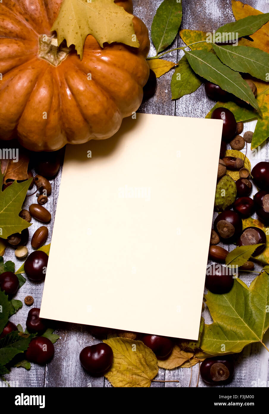 Herbst Hintergrund Stockfoto