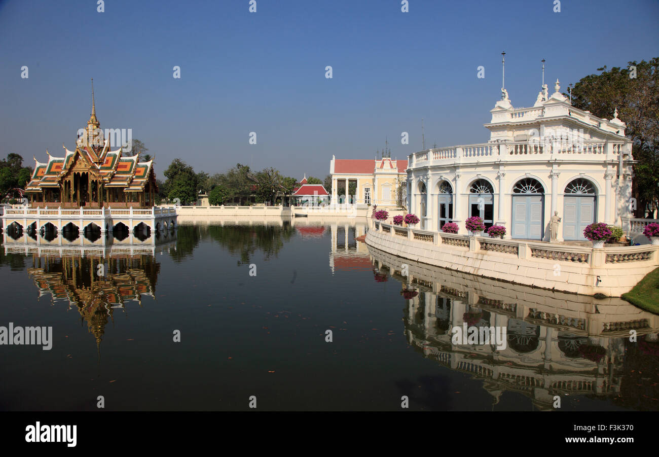 Thailand, Bang Pa-in, Sommerpalast, Provinz Ayutthaya, Stockfoto