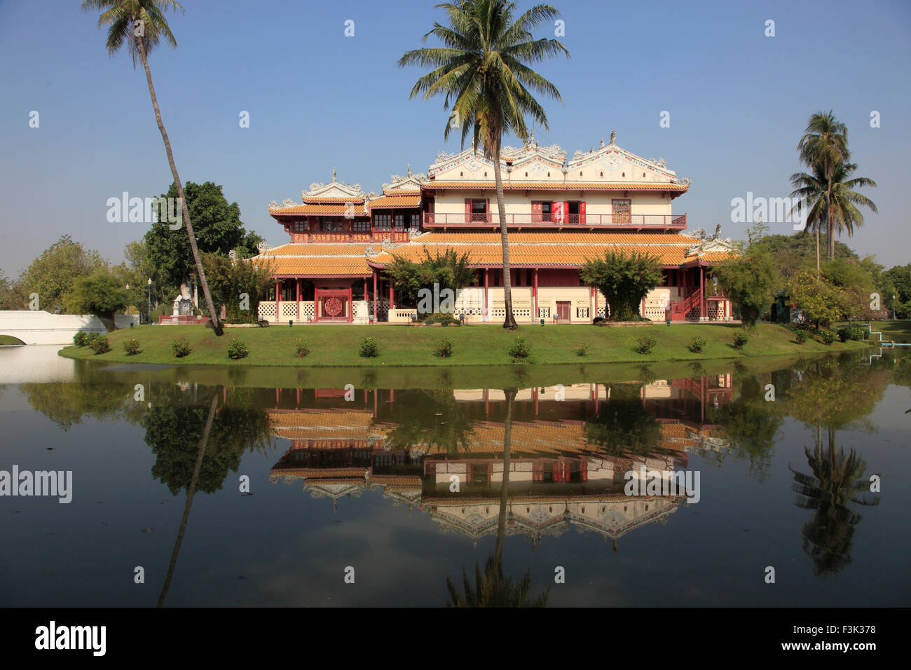 Thailand, Bang Pa-in, Sommerpalast, Provinz Ayutthaya, Stockfoto