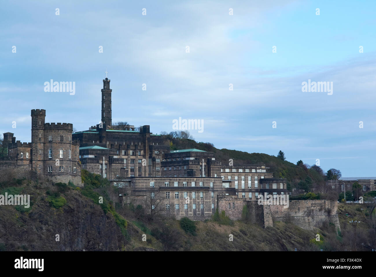HMICS & schottischen Regierungsgebäude - Edinburgh, Schottland, UK Stockfoto