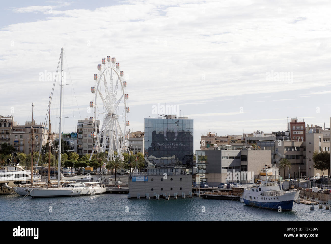 Marina Barcelona Spanien Stockfoto