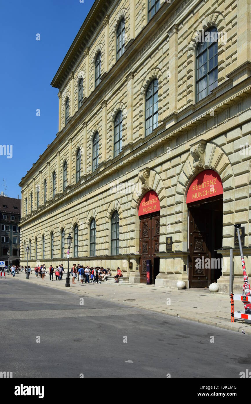 Die Residenz in München, Deutschland Stockfoto